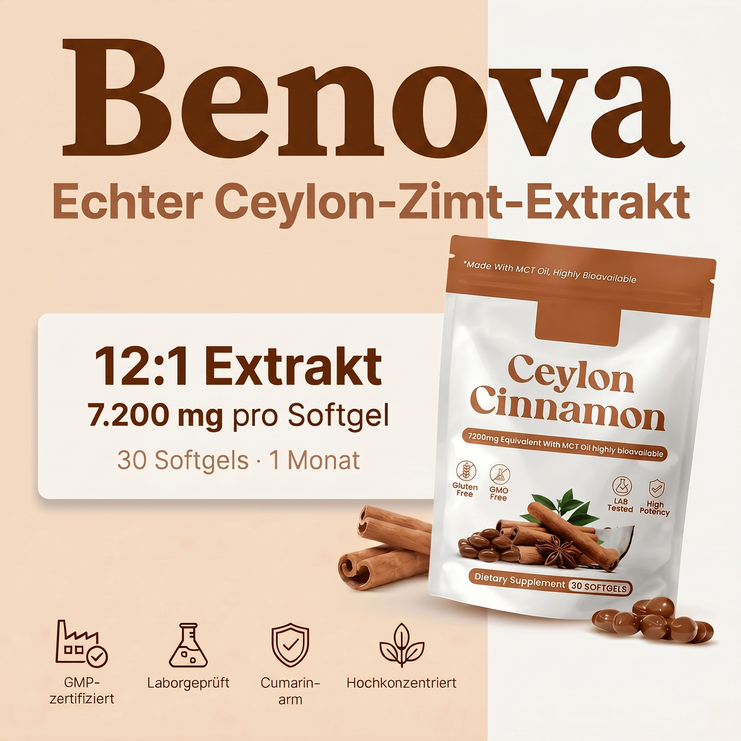CeylanPur — Echter Ceylon-Zimt-Extrakt