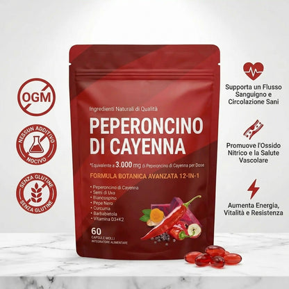 Benova Peperoncino di Cayenna Capsule Molli