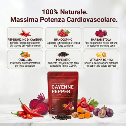 Benova Peperoncino di Cayenna Capsule Molli