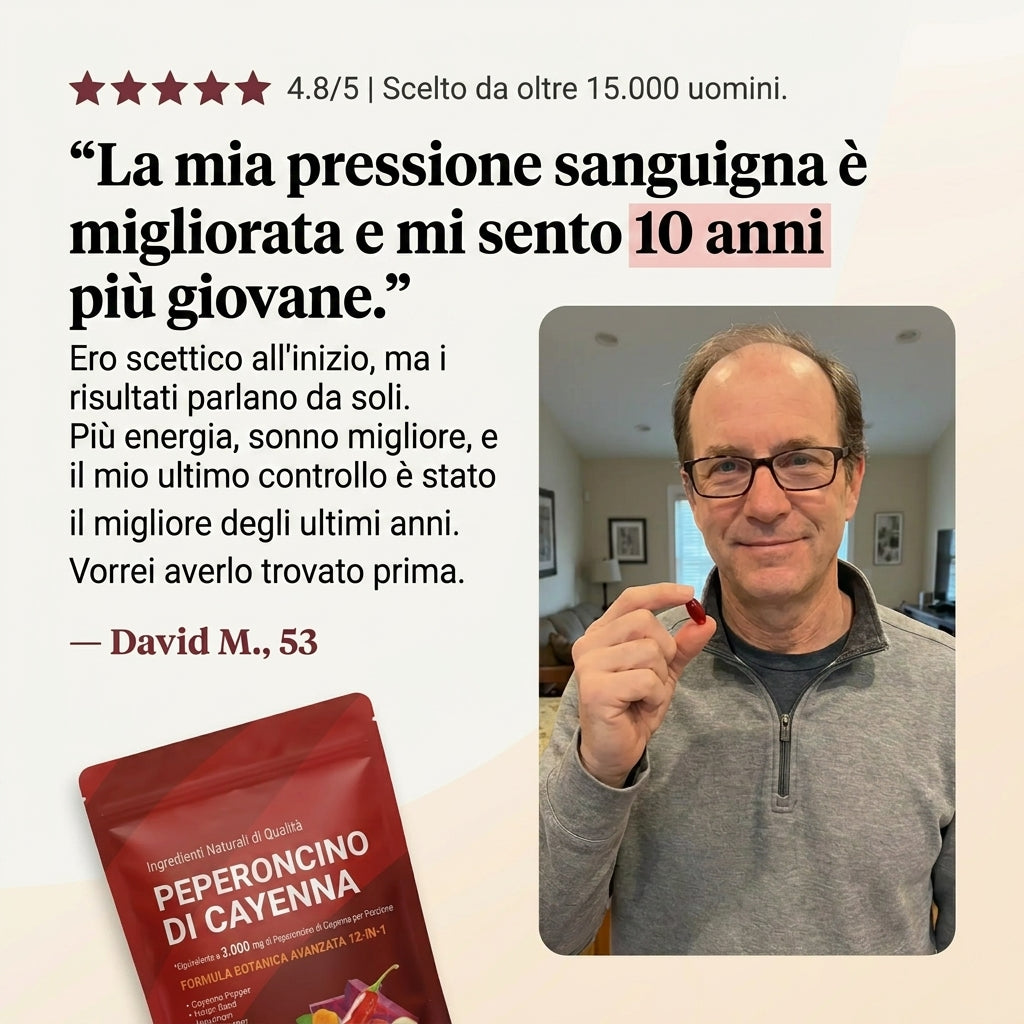 Benova Peperoncino di Cayenna Capsule Molli