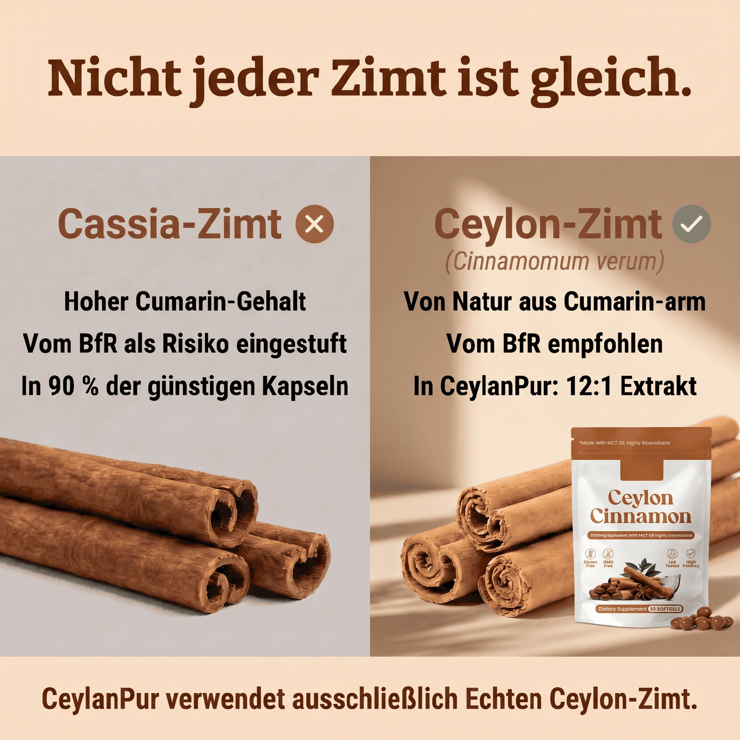 CeylanPur — Echter Ceylon-Zimt-Extrakt