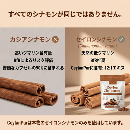 CeylanPur — 本物のセイロンシナモンエキス