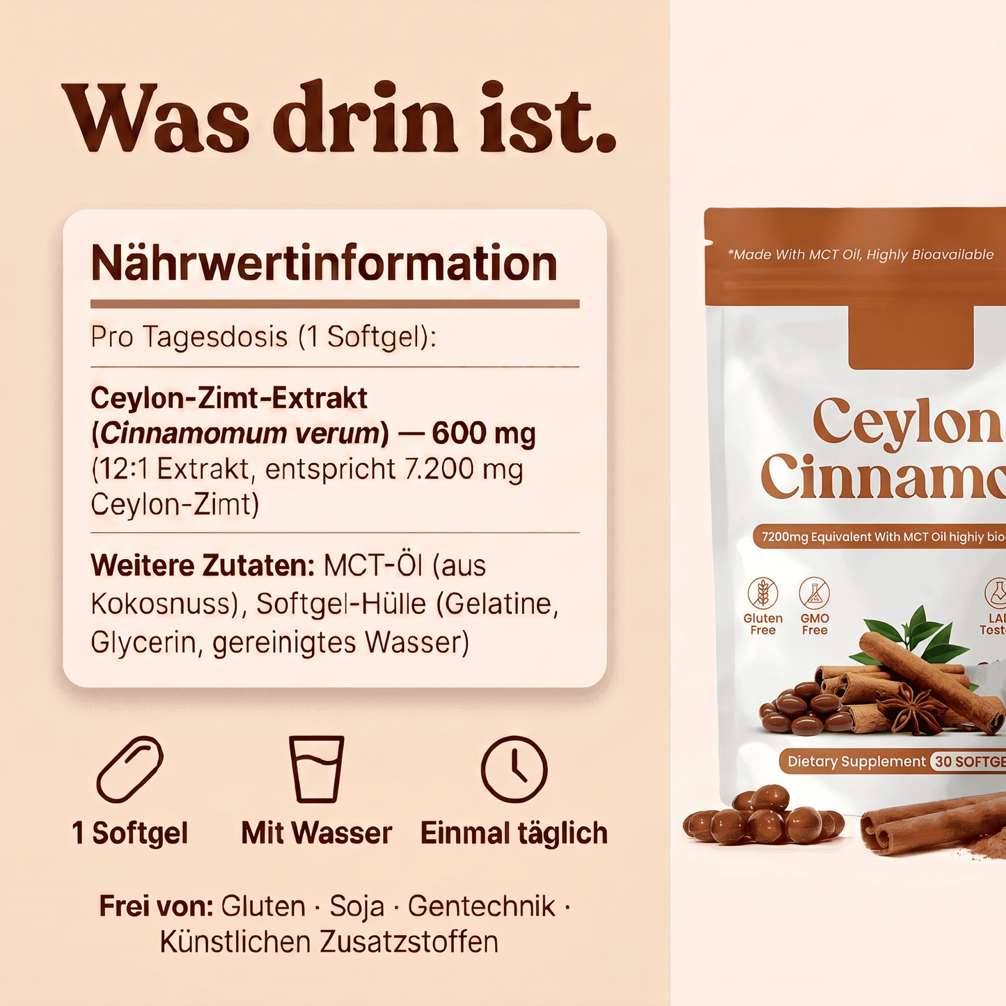 CeylanPur — Echter Ceylon-Zimt-Extrakt
